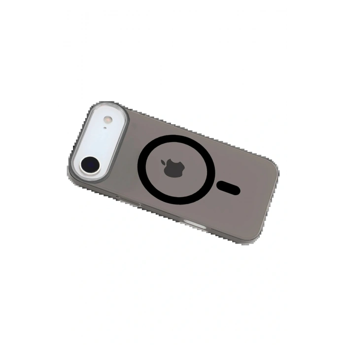 CPT05 Apple iPhone 17 Air PC Blank Magsafe Kapak - Siyah