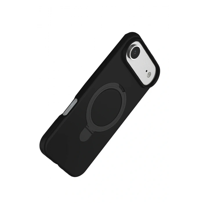 CPT05 Apple iPhone 17 Air Regal Magsafe Standlı Kapak - Siyah