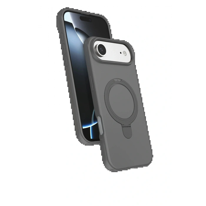 CPT05 Apple iPhone 17 Air Regal Magsafe Standlı Kapak - Titan Gri