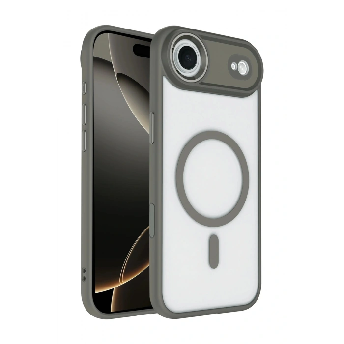 CPT05 Apple iPhone 17 Air Terea Magsafe Kapak - Açık Mavi