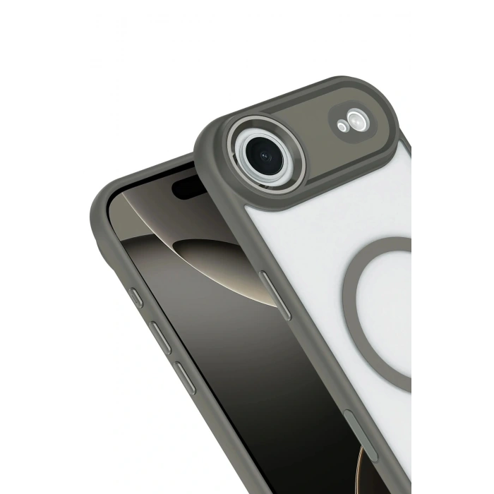 CPT05 Apple iPhone 17 Air Terea Magsafe Kapak - Açık Mavi