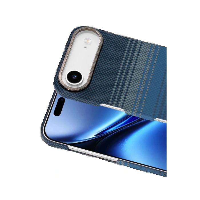 CPT05 Apple iPhone 17 Air Vega Magsafe Kapak - Mavi