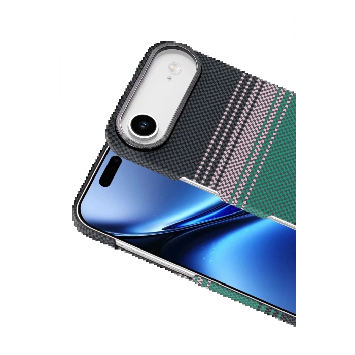 CPT05 Apple iPhone 17 Air Vega Magsafe Kapak - Yeşil