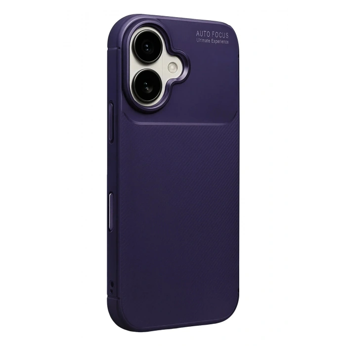 CPT05 Apple iPhone 17 Auto Focus Karbon Kapak - Lacivert