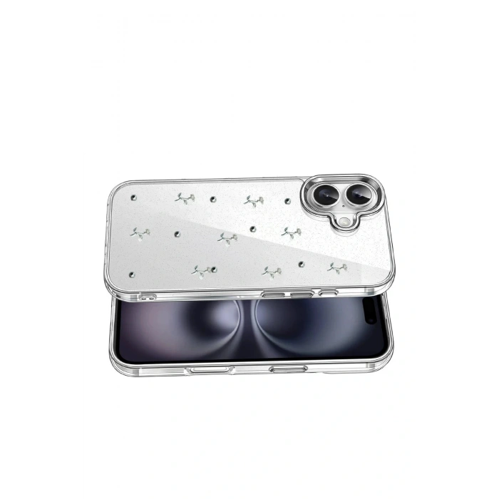 CPT05 Apple iPhone 17 Fiyonk Desenli Kapak - Desen 4