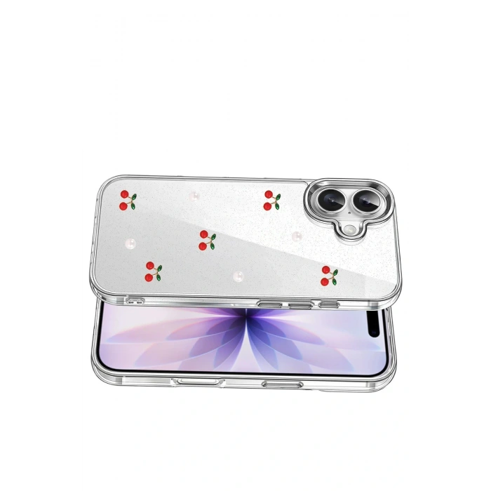 CPT05 Apple iPhone 17 Fiyonk Desenli Kapak - Desen 9