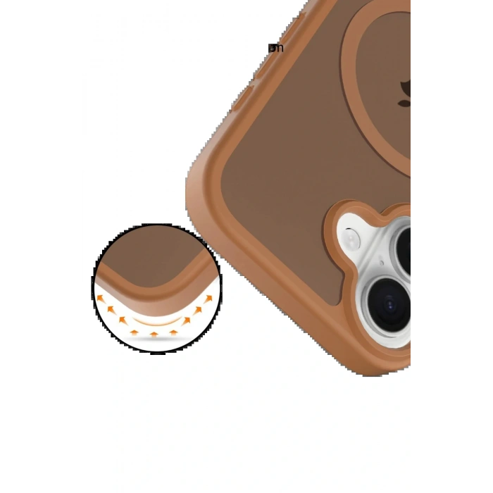 CPT05 Apple iPhone 17 Jota Magsafe Kapak - Çöl Titanyum