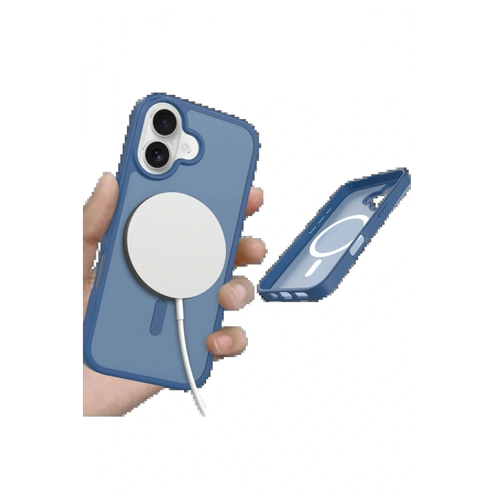 CPT05 Apple iPhone 17 Jota Magsafe Kapak - Lacivert