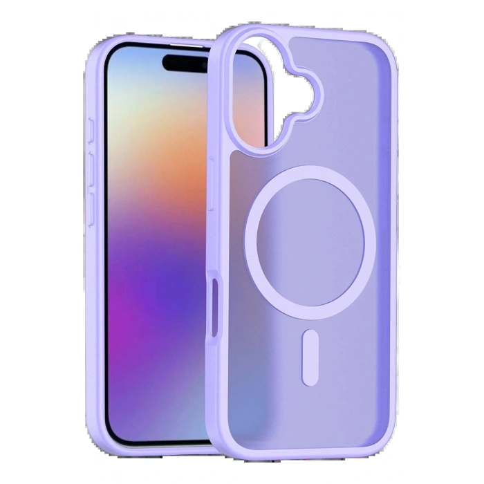 CPT05 Apple iPhone 17 Jota Magsafe Kapak - Lila