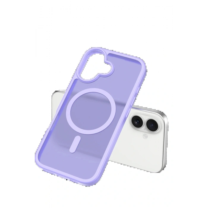 CPT05 Apple iPhone 17 Jota Magsafe Kapak - Lila