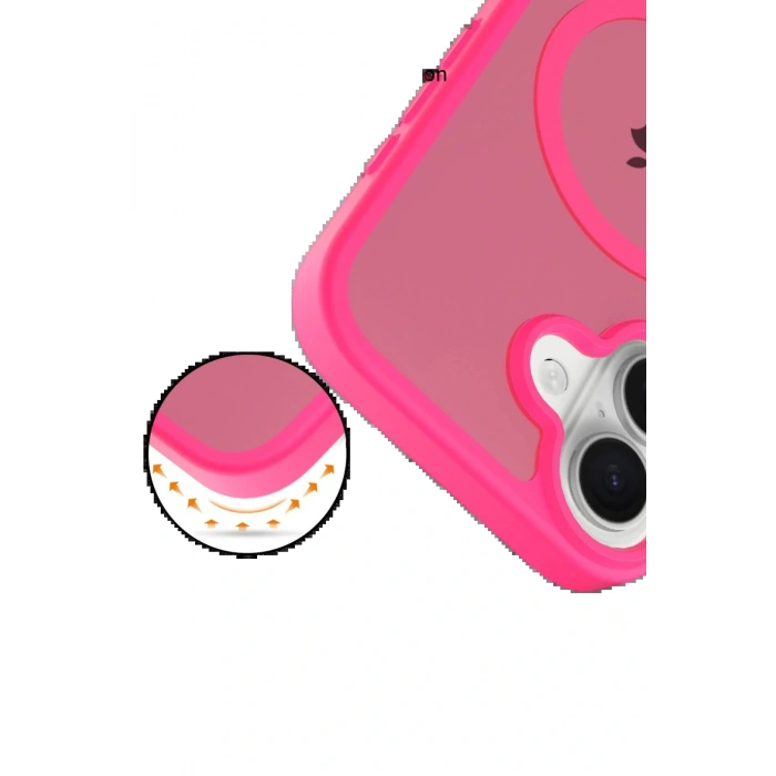 CPT05 Apple iPhone 17 Jota Magsafe Kapak - Rose