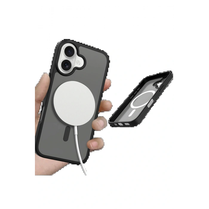 CPT05 Apple iPhone 17 Jota Magsafe Kapak - Siyah
