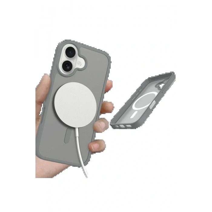 CPT05 Apple iPhone 17 Jota Magsafe Kapak - Titan Gri