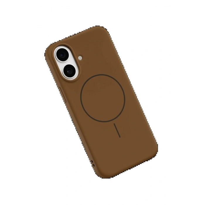 CPT05 Apple iPhone 17 Jully Magsafe Kapak - Kahverengi