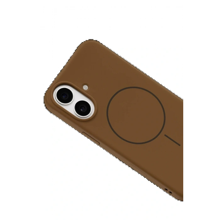 CPT05 Apple iPhone 17 Jully Magsafe Kapak - Kahverengi