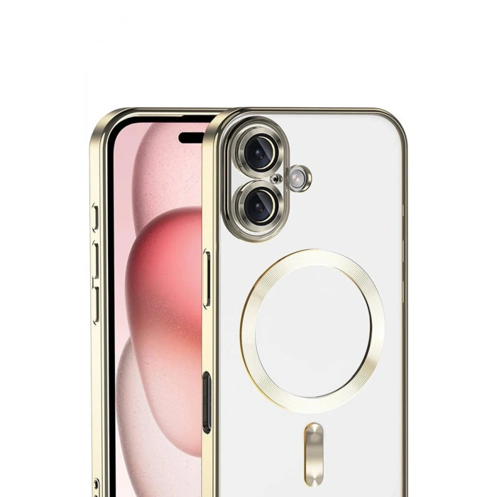CPT05 Apple iPhone 17 Kross Magneticsafe Kapak - Gold