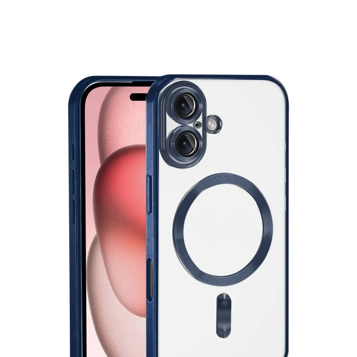 CPT05 Apple iPhone 17 Kross Magneticsafe Kapak - Lacivert