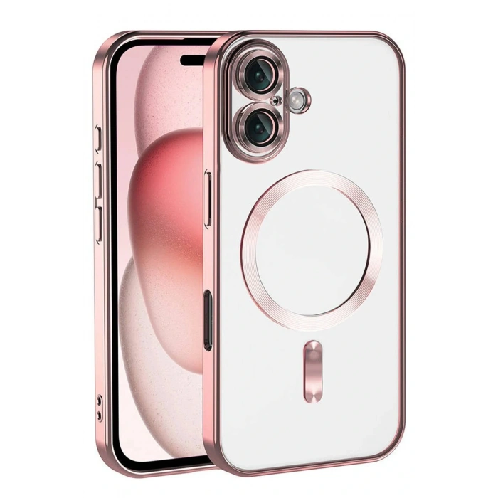 CPT05 Apple iPhone 17 Kross Magneticsafe Kapak - Rose