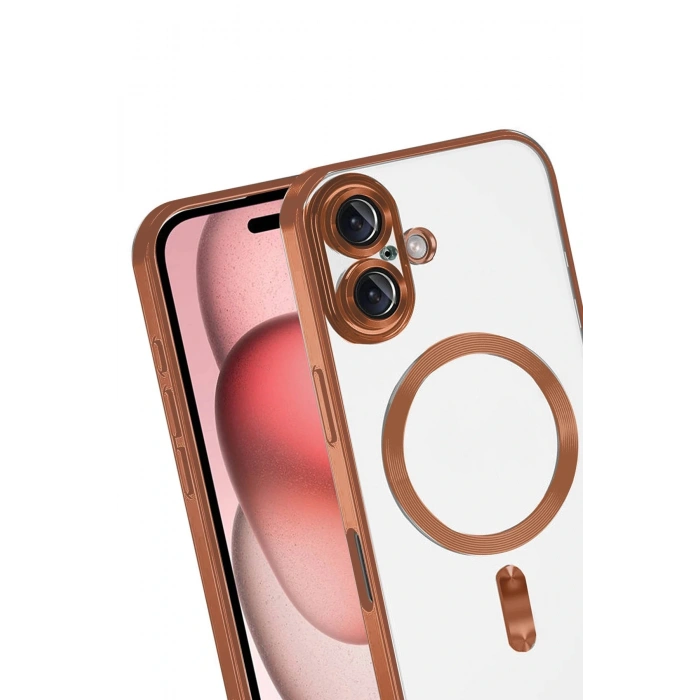 CPT05 Apple iPhone 17 Kross Magneticsafe Kapak - Turuncu