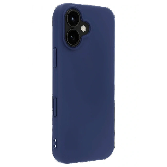 CPT05 Apple iPhone 17 Nano içi Kadife Silikon - Lacivert