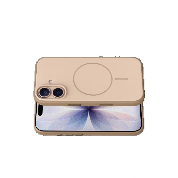 CPT05 Apple iPhone 17 Neva Magsafe Kapak - Gold