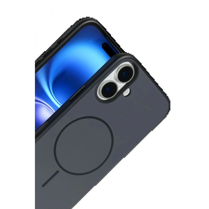 CPT05 Apple iPhone 17 Neva Magsafe Kapak - Siyah