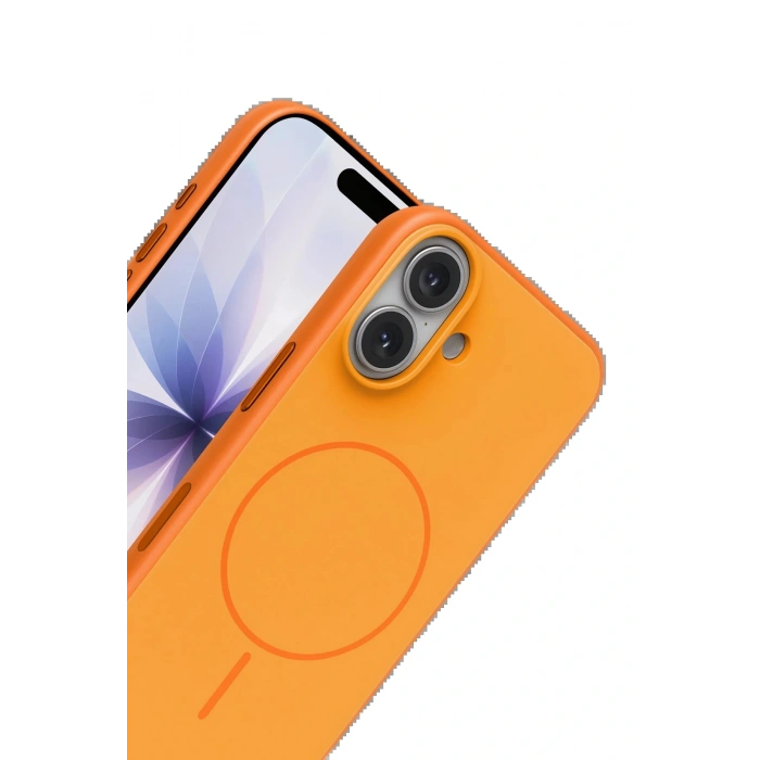 CPT05 Apple iPhone 17 Neva Magsafe Kapak - Turuncu
