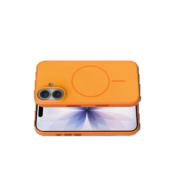 CPT05 Apple iPhone 17 Neva Magsafe Kapak - Turuncu