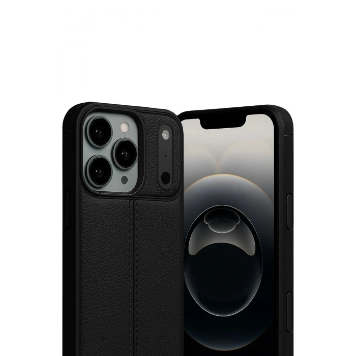 CPT05 Apple iPhone 17 Pro Auto Focus Kapak - Siyah