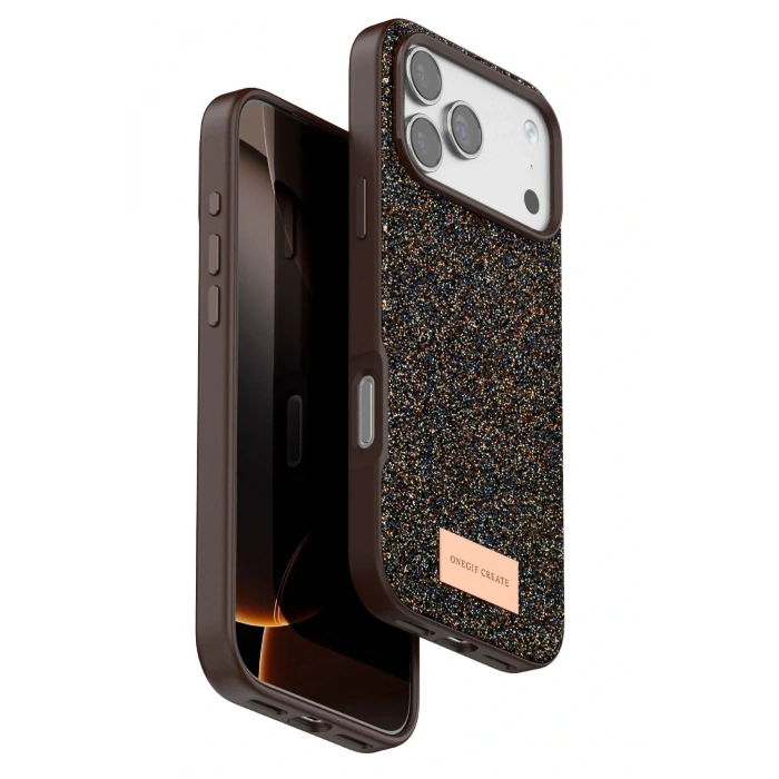 CPT05 Apple iPhone 17 Pro Bright Simli Kapak - Gold