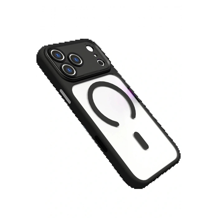 CPT05 Apple iPhone 17 Pro Hazar Magsafe Kapak - Siyah