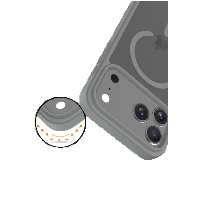 CPT05 Apple iPhone 17 Pro Jota Magsafe Kapak - Çöl Titanyum