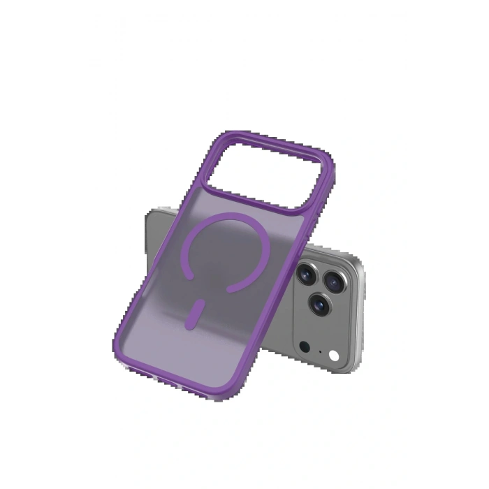 CPT05 Apple iPhone 17 Pro Jota Magsafe Kapak - Derin Mor