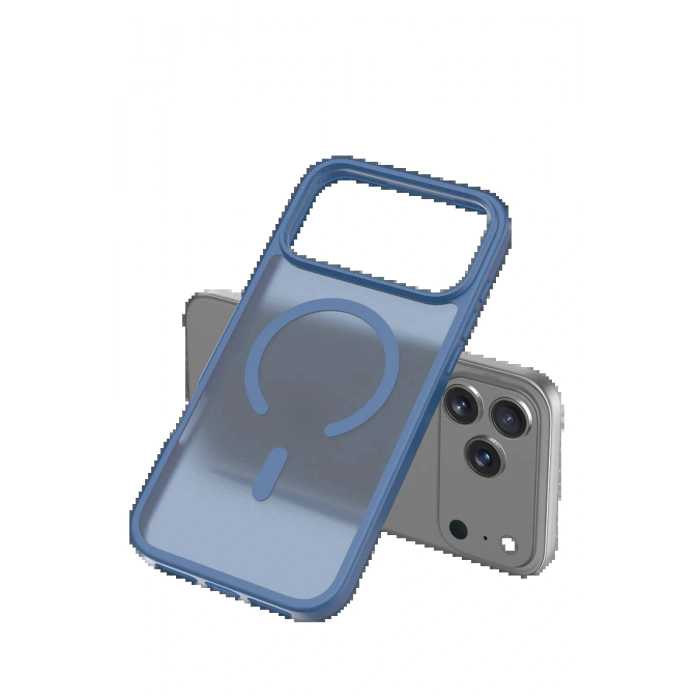 CPT05 Apple iPhone 17 Pro Jota Magsafe Kapak - Lacivert