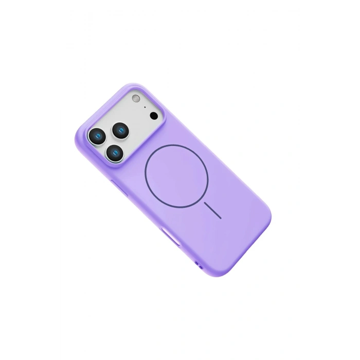 CPT05 Apple iPhone 17 Pro Jully Magsafe Kapak - Lila