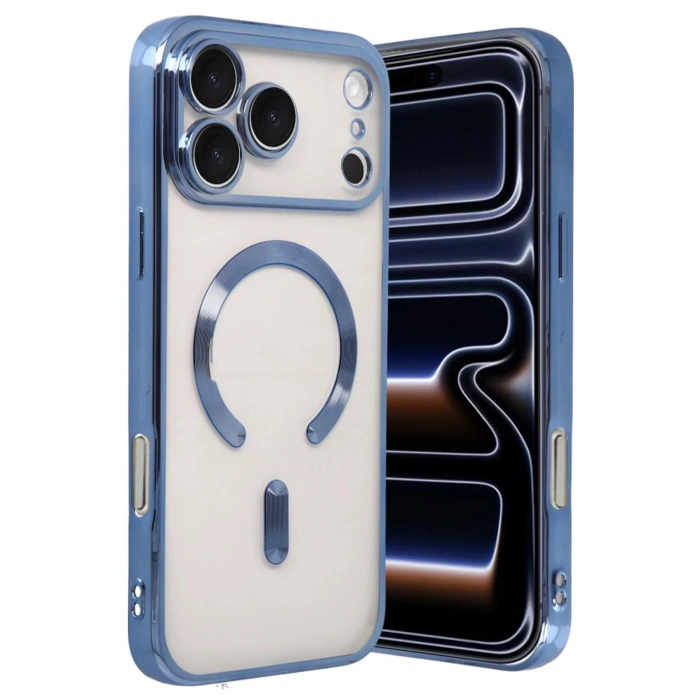 CPT05 Apple iPhone 17 Pro Kross Magneticsafe Kapak - Sierra Blue