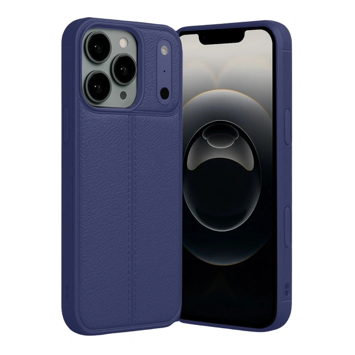 CPT05 Apple iPhone 17 Pro Max Auto Focus Kapak - Lacivert