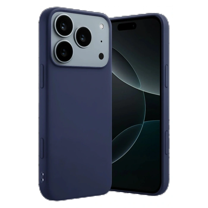 CPT05 Apple iPhone 17 Pro Max First Silikon - Lacivert