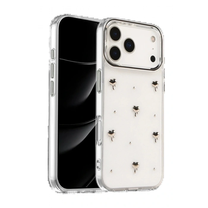 CPT05 Apple iPhone 17 Pro Max Fiyonk Desenli Kapak - Desen 1