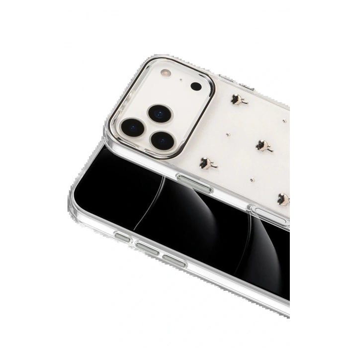 CPT05 Apple iPhone 17 Pro Max Fiyonk Desenli Kapak - Desen 1