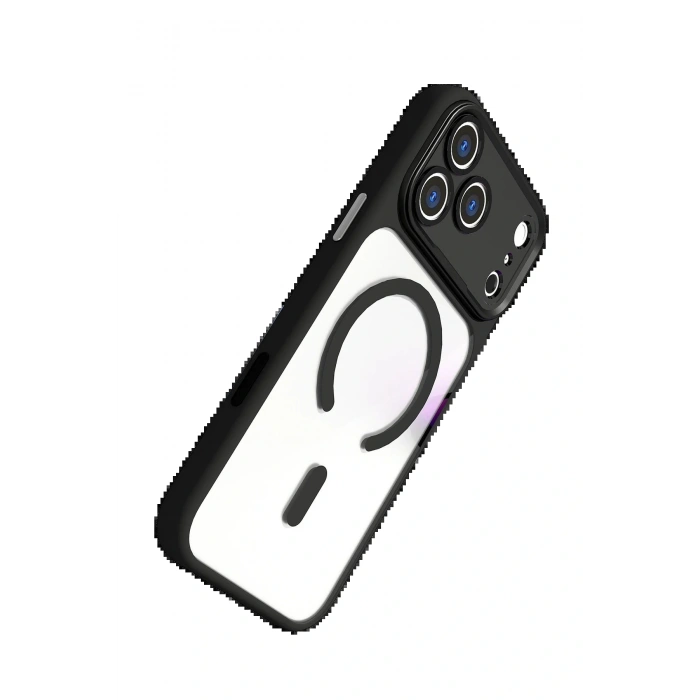 CPT05 Apple iPhone 17 Pro Max Hazar Magsafe Kapak - Siyah