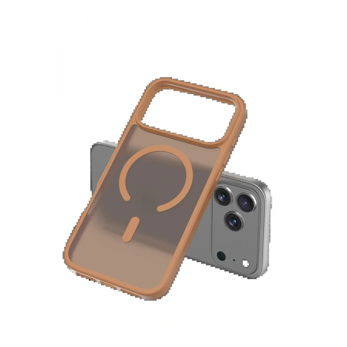 CPT05 Apple iPhone 17 Pro Max Jota Magsafe Kapak - Çöl Titanyum