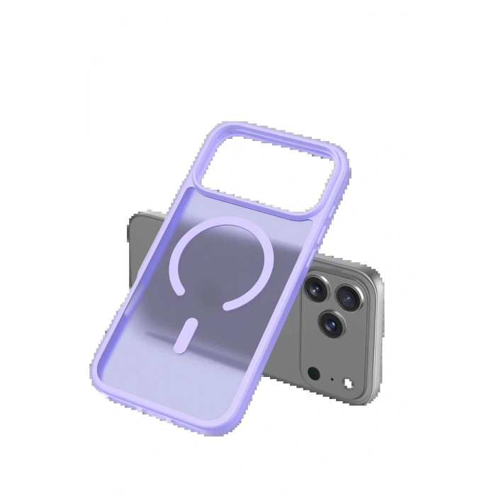 CPT05 Apple iPhone 17 Pro Max Jota Magsafe Kapak - Lila