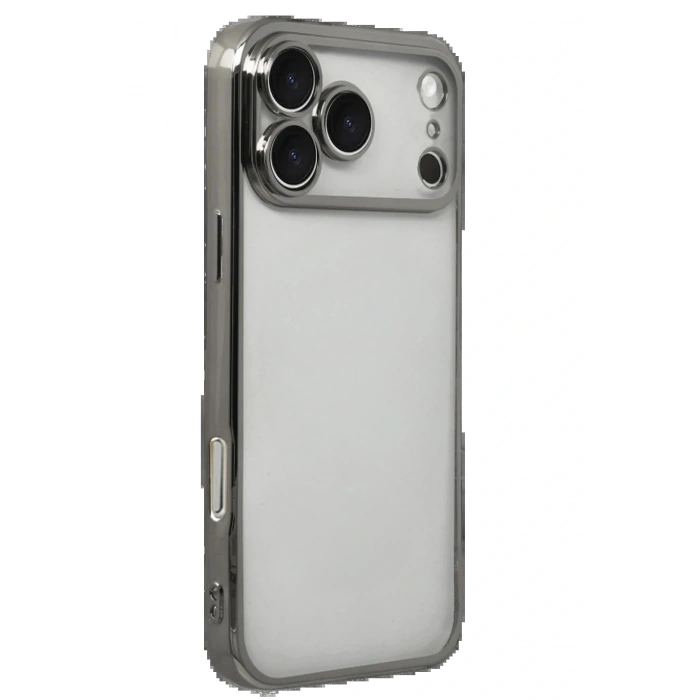 CPT05 Apple iPhone 17 Pro Max Lensli Silikon - Titan Gri