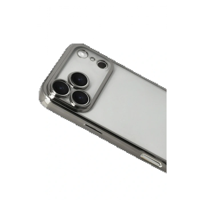 CPT05 Apple iPhone 17 Pro Max Lensli Silikon - Titan Gri