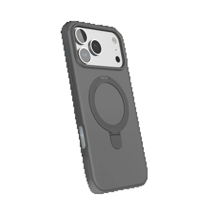 CPT05 Apple iPhone 17 Pro Max Regal Magsafe Standlı Kapak - Titan Gri