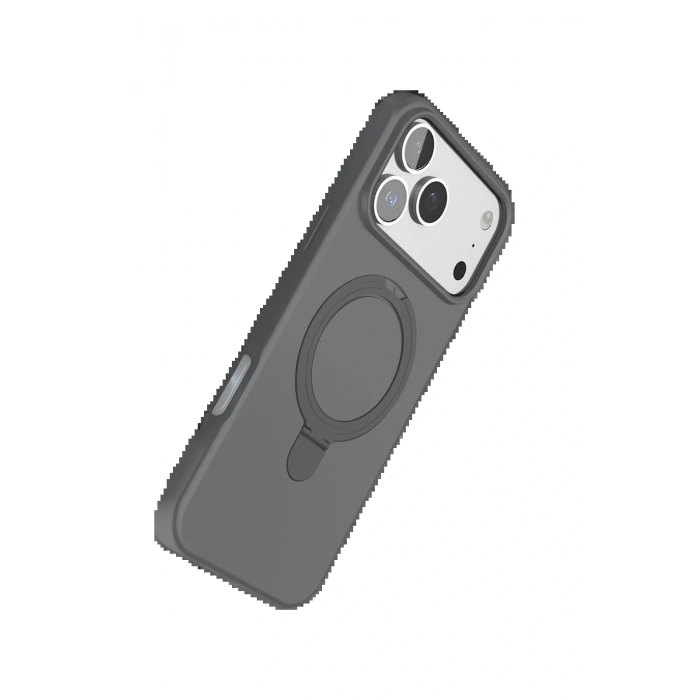 CPT05 Apple iPhone 17 Pro Max Regal Magsafe Standlı Kapak - Titan Gri