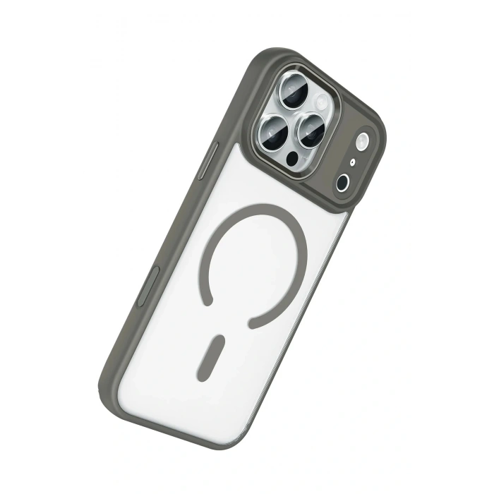 CPT05 Apple iPhone 17 Pro Max Terea Magsafe Kapak - Açık Mavi