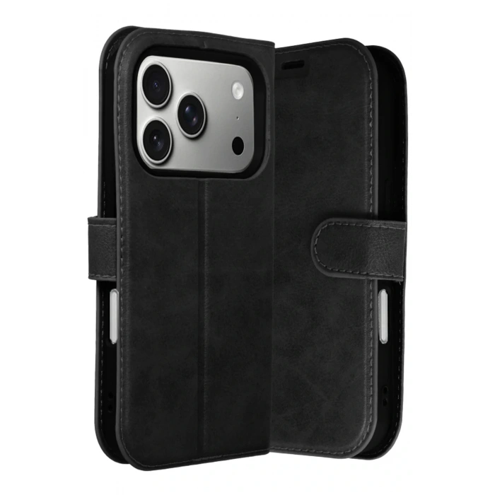 CPT05 Apple iPhone 17 Pro Max Trend S Plus Kapaklı Kılıf - Siyah