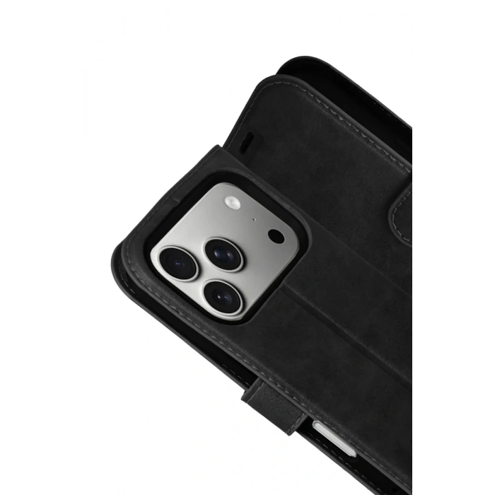 CPT05 Apple iPhone 17 Pro Max Trend S Plus Kapaklı Kılıf - Siyah